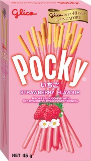 Pocky Strawberry Singapore